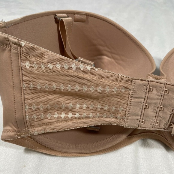 NEW Wacoal [ 34H US ] Respect Strapless‎ Bra in Praline Nude - Picture 10 of 12